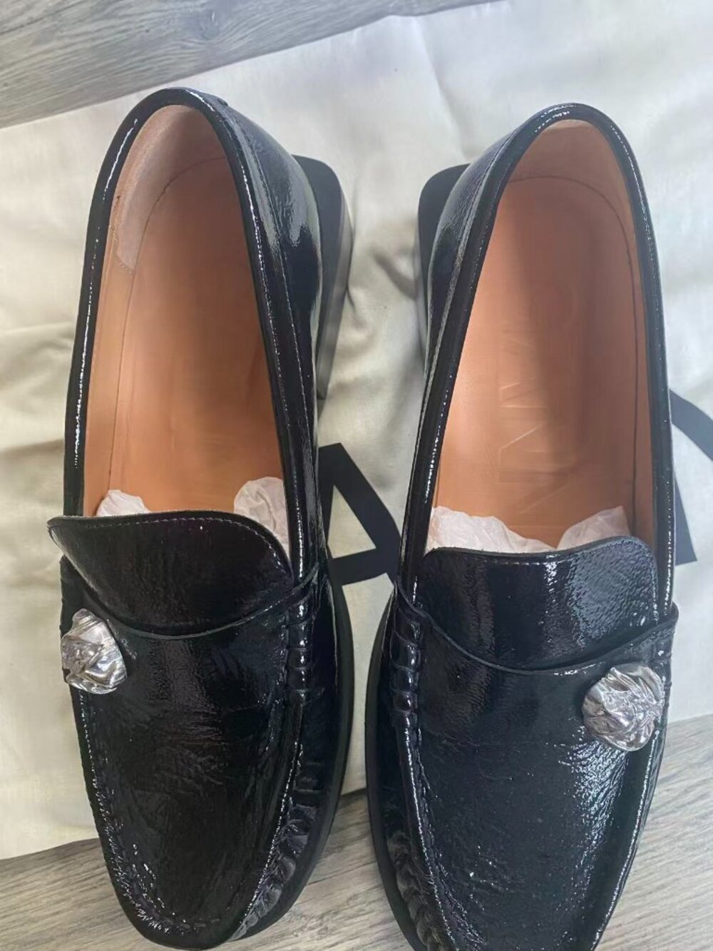 Ganni Patent Loafer- Size 8 - Picture 4 of 4